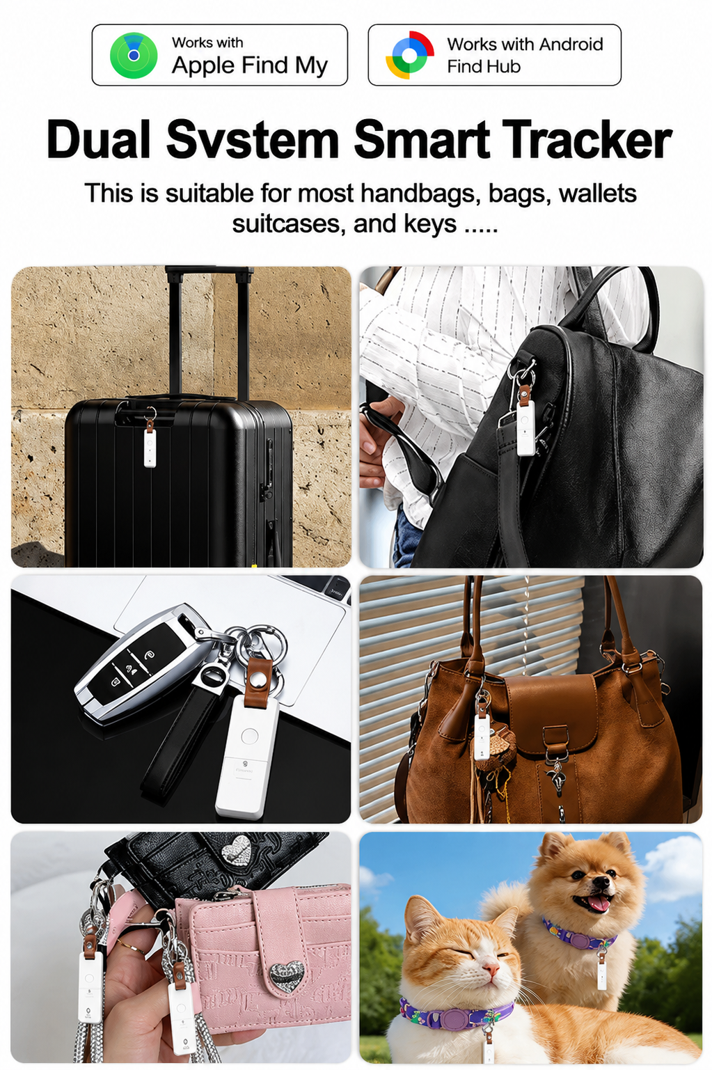 KeyGuard™ - תג איתור חכם למפתחות ולחפצים