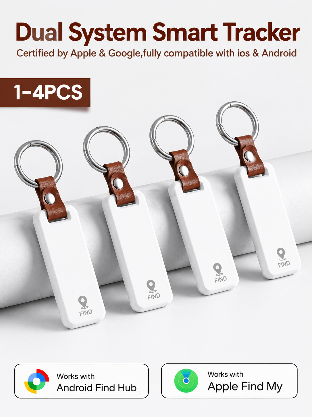 KeyGuard™ - תג איתור חכם למפתחות ולחפצים